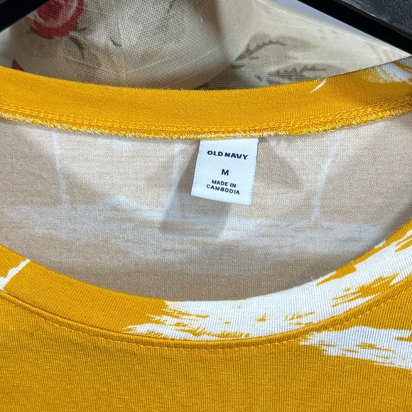 419. Old Navy palm tree maxi dress - Picture 2 of 9